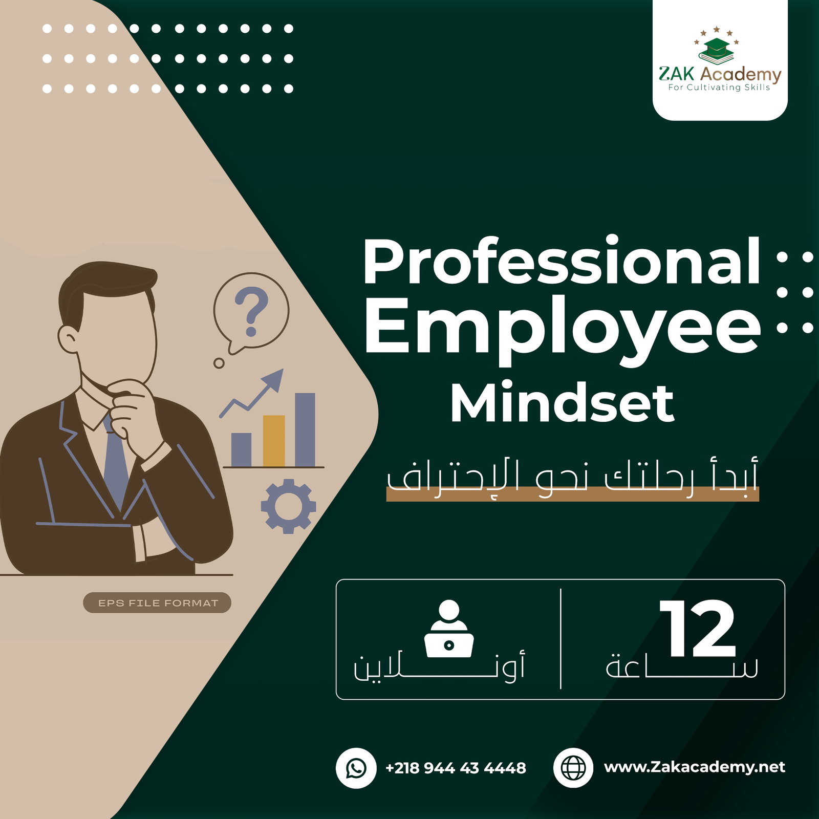 عقلية الموظف المحترف